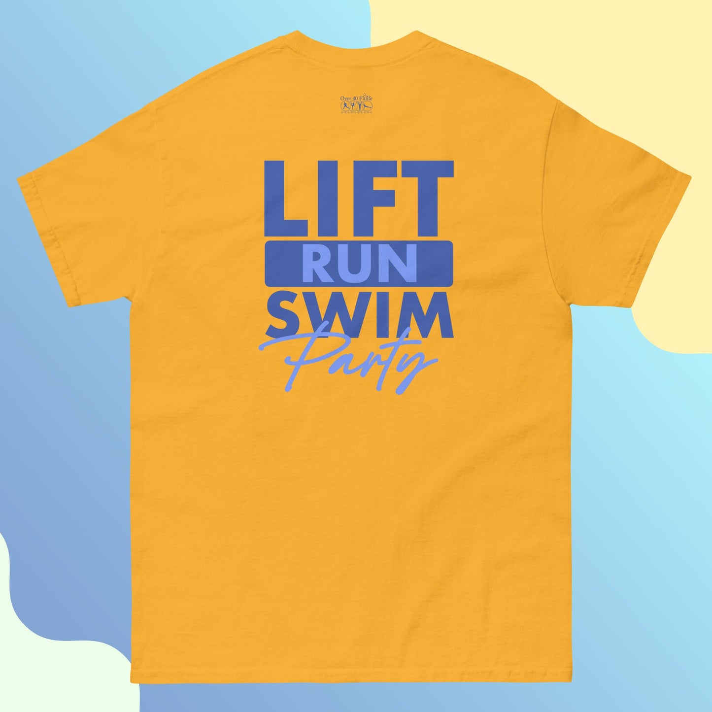 Lift Run Swim Party Tee